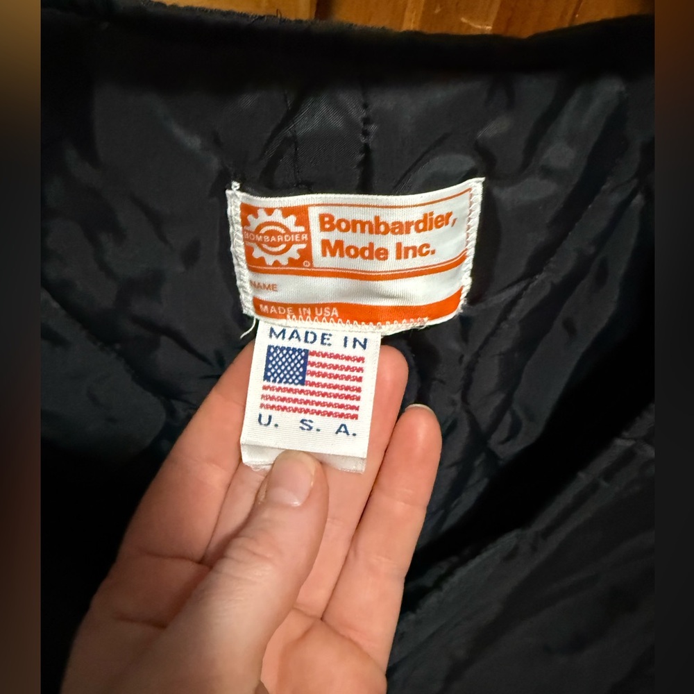 Vintage Bombardier snow pants